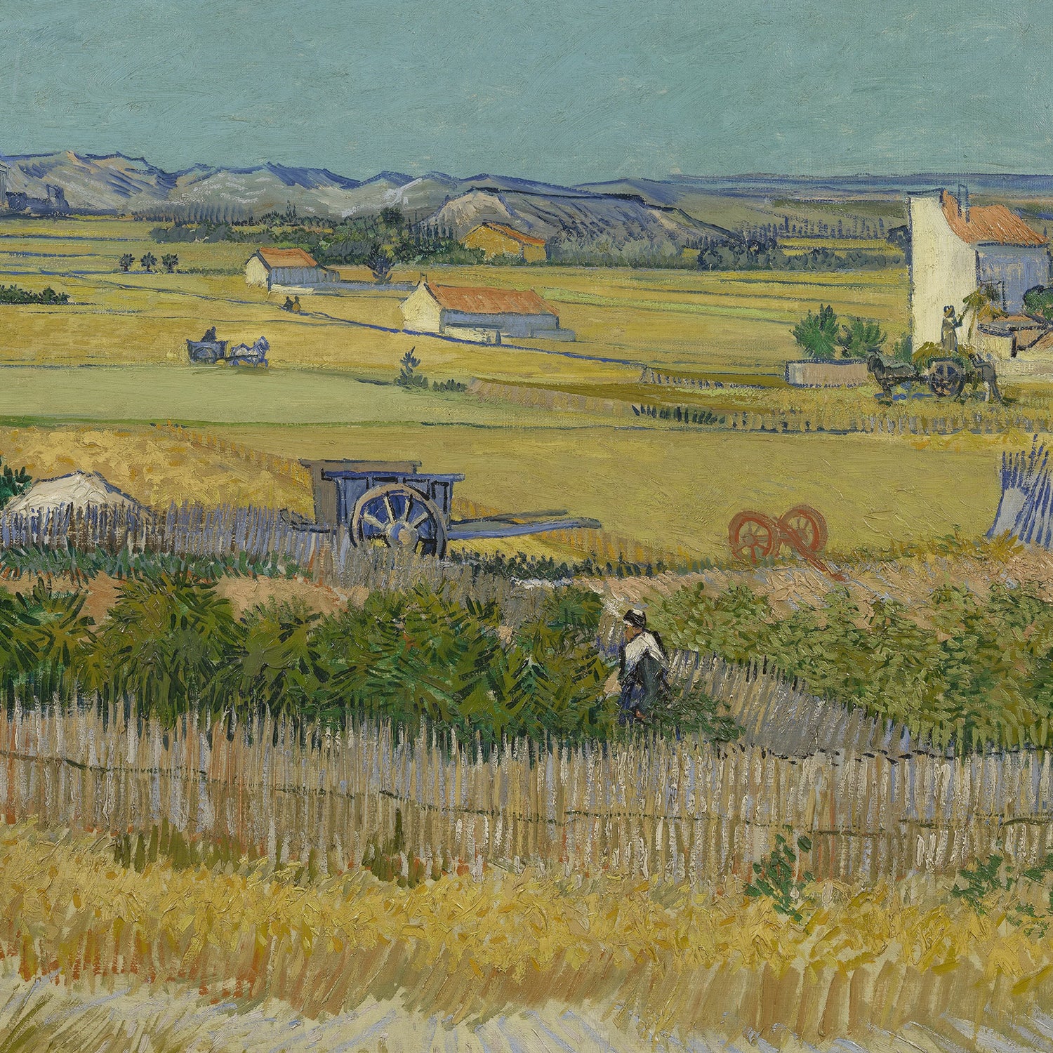 Van Gogh Painting Art Phone Case The Harvest